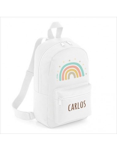 mochila personalizada medium arco iris