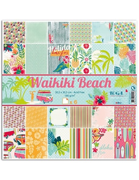 kits papeles Waikiki beach