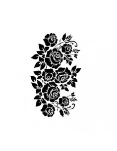 Stencil Cadence 21x30 Grupo de rosas